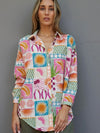 Baggy Shirt - Pink Fiesta