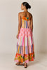 Breeze Patch Maxi Dress - Melon