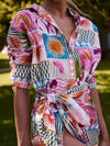Baggy Shirt - Pink Fiesta