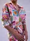 Baggy Shirt - Pink Fiesta