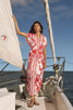Carmen Maxi Dress - Wild Bird Red