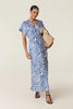 Sea Breeze Midi Dress - Blue Wave