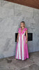 Frankie Dress - Pink/White Stripe