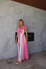 Frankie Dress - Pink/White Stripe