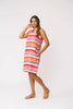 Sun-Sational Dress - Sunset Stripe