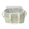 Light Cooler Bag - Sea Sage Stripe