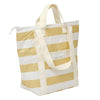 Light Cooler Tote - Butternut Stripe