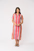 Advanced Interaction Dress - Sunset Stripe