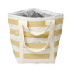 Light Cooler Tote - Butternut Stripe