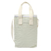 Light Cooler Drinks Bag - Sea Sage Stripe