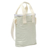 Light Cooler Drinks Bag - Sea Sage Stripe