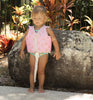 Kids Swim Vest 1-2 yrs - Cotton Candy Cherry