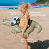 Kids Tube Pool Ring - Cookie The Croc Khaki
