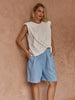 Marley Knot Front Tank - White