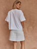 Salore Printed Tee - Peony Pink