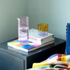 Color Stack Glass Carafe - Pink/Violet/Lemon