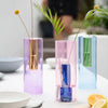 Reversible Glass Vase Large - Pink/Navy