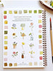 Watercolour Work Book - Flowers
