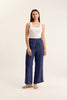 Tilly Linen Pant - Navy