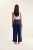 Tilly Linen Pant - Navy