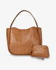 Capri Tote - Tan Pebble