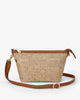 Leyton Crossbody Bag - Raffia