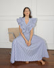 Indie Ruffle Shirt - Stripe