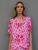 Cloud Break Shirt - Pink Leopard