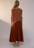 Naia Check Tee - Butterscotch