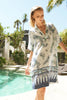 Lucia Woodstock Dress - Ocean