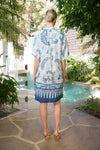 Lucia Woodstock Dress - Ocean