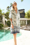 Lucia Woodstock Dress - Ocean