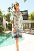 Lucia Woodstock Dress - Ocean