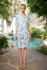 Tilda Woodstock Dress - Ocean
