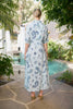 Tilda Ankle Woodstock Dress - Ocean