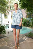 Taylor Woodstock Blouse - Ocean