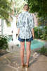 Taylor Woodstock Blouse - Ocean