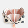 Mono Dot Diagonal Washbag