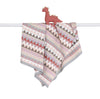Archie Triangles Multi Stroller Blanket - Pink