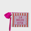 Beaded Clutch/Pouch - La Dolce Vita