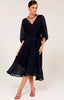 Vivienne Wrap Dress - Navy Sparkle