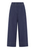 Oskar Cropped Pant - Dark Blue