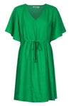 Halcyon Tie Dress - Emerald