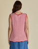 Aviva Tank - Red/White Stripe