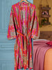 Tiger Stripe Dressing Gown - Pink/Orange