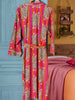 Tiger Stripe Dressing Gown - Pink/Orange