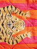Tiger Stripe Wash Bag - Pink/Orange