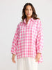 Monty Shirt - Pink Gingham