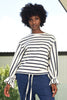 Sleeve It Up To You - Navy Stripe