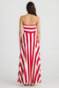 Thandie Dress - Red Stripe